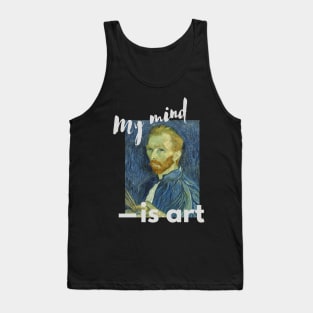 Van Gogh - My Mind is Art Tank Top